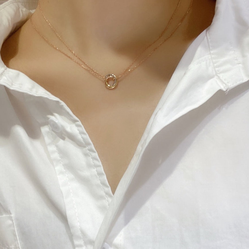 [Stellar Jewelry]TRINITY MINI NECKLACE
