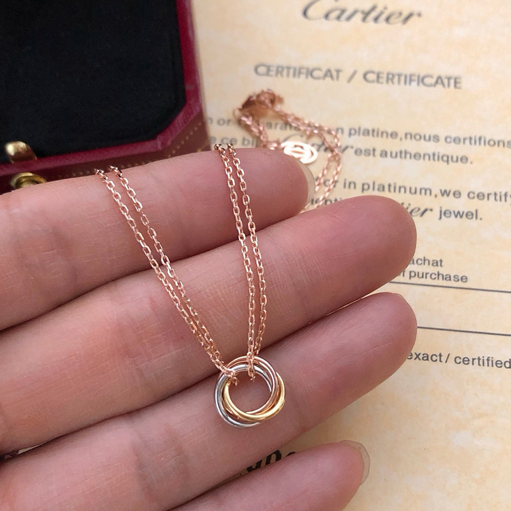 [Stellar Jewelry]TRINITY MINI NECKLACE