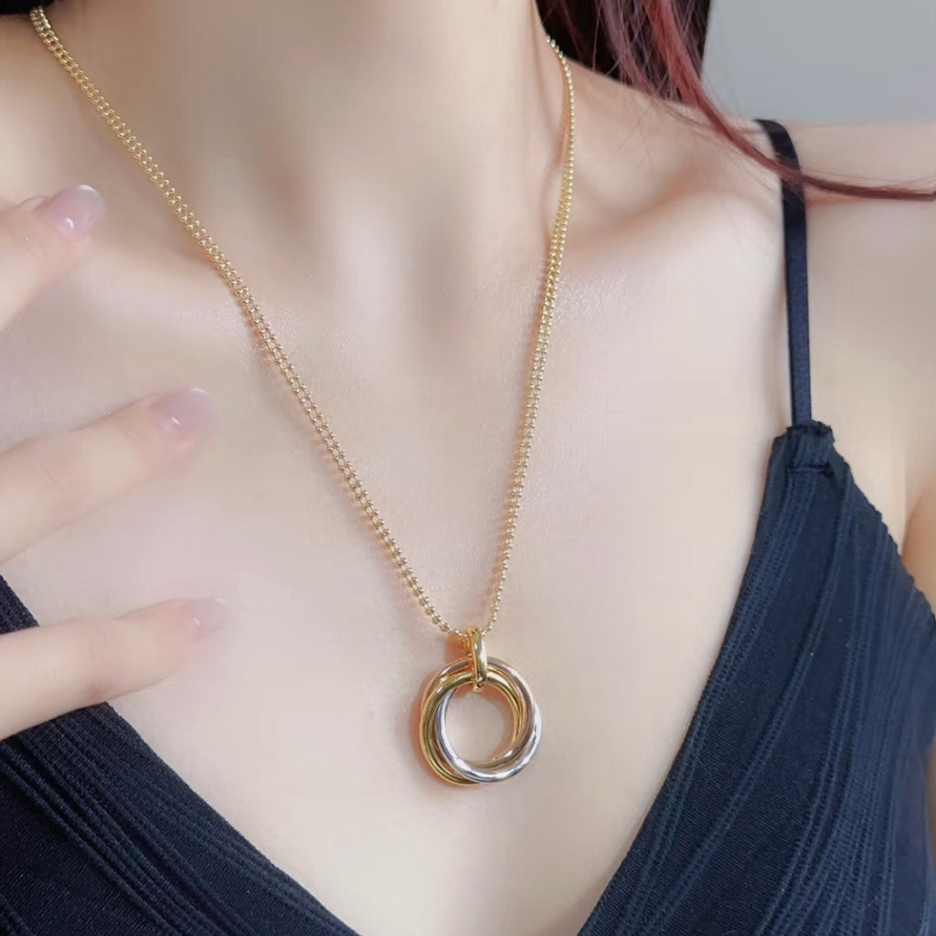 [Stellar Jewelry]TRINITY LARGE NECKLACE