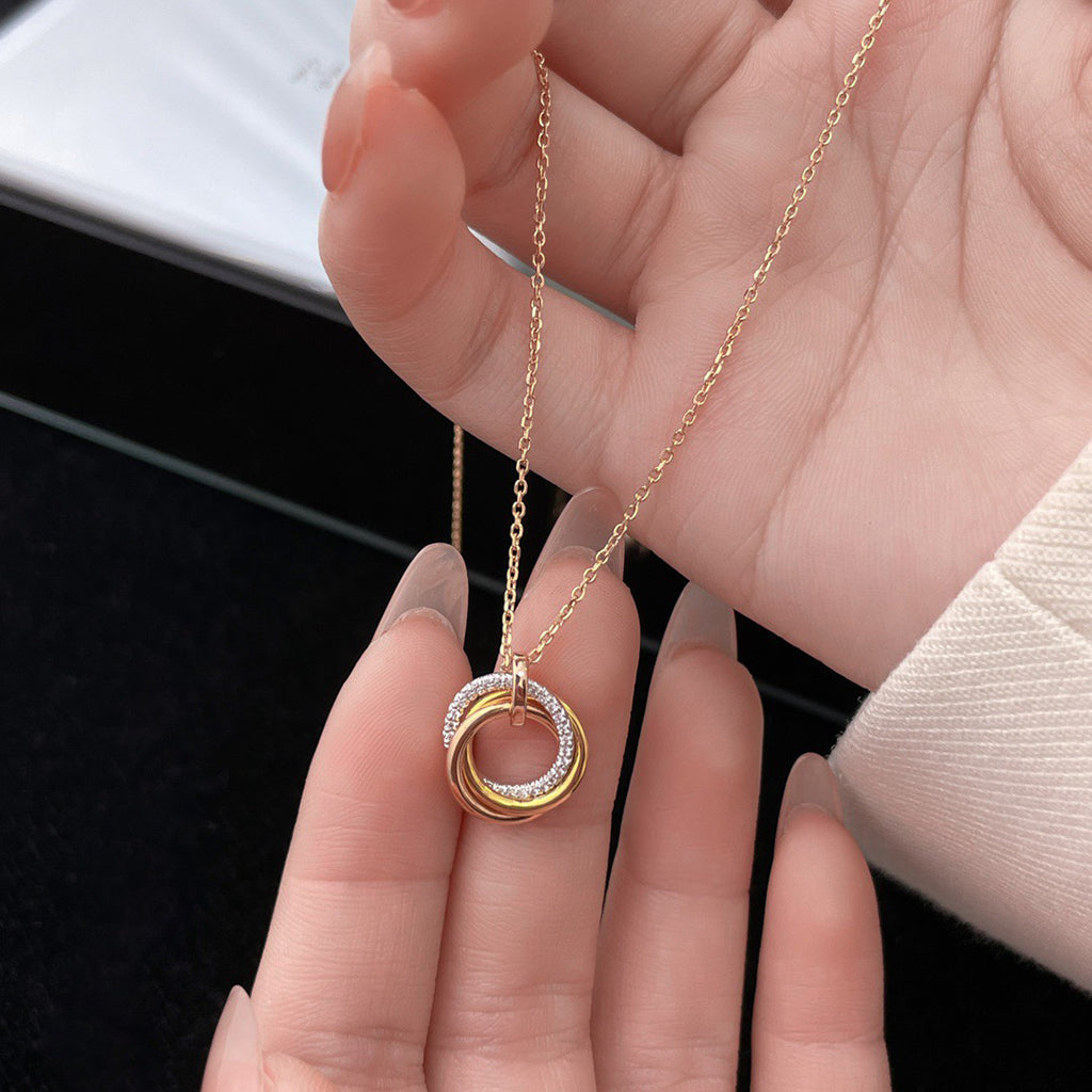 [Stellar Jewelry]TRINITY SMALL NECKLACE