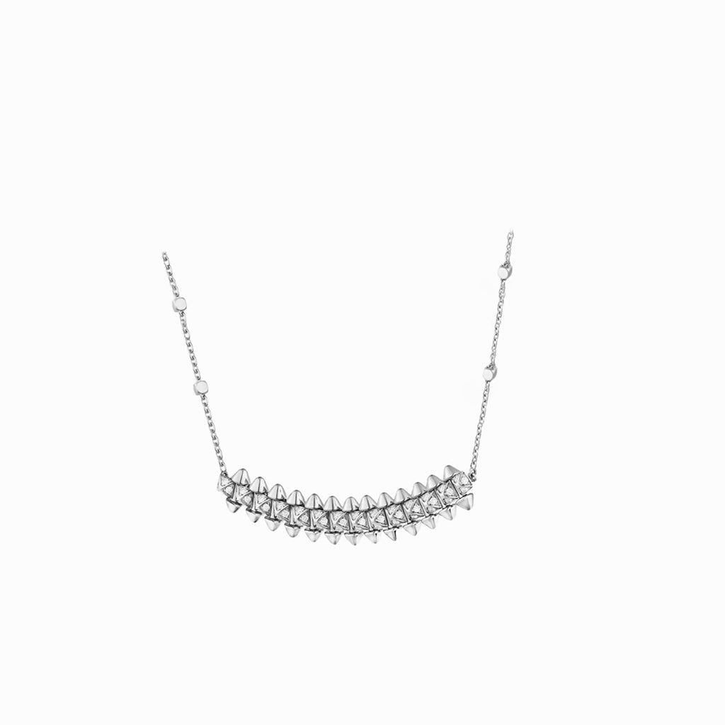 [Stellar Jewelry]CLASH  SMALL FULL DIAMOND NECKLACE
