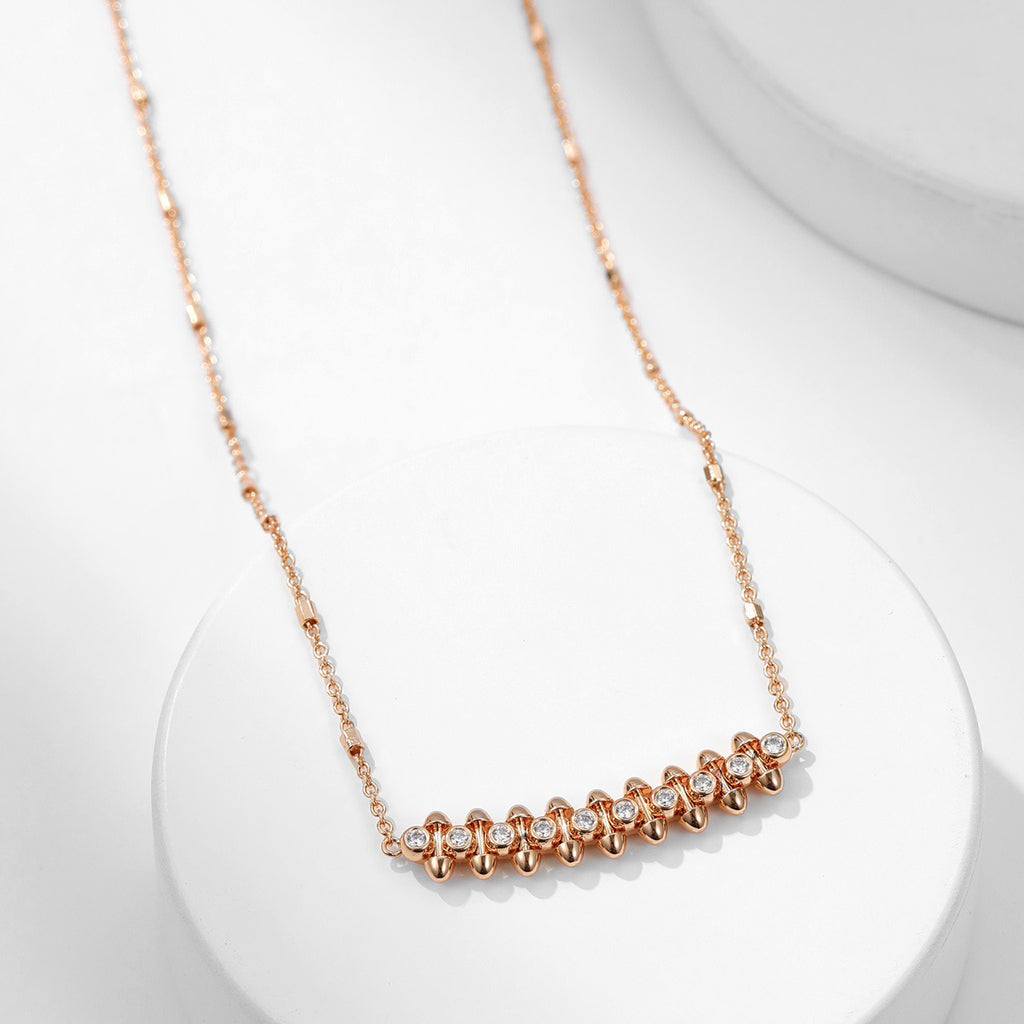 [Stellar Jewelry]CLASH  MEDIUM DIAMOND NECKLACE