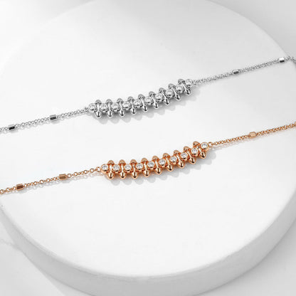 [Stellar Jewelry]CLASH  MEDIUM DIAMOND NECKLACE