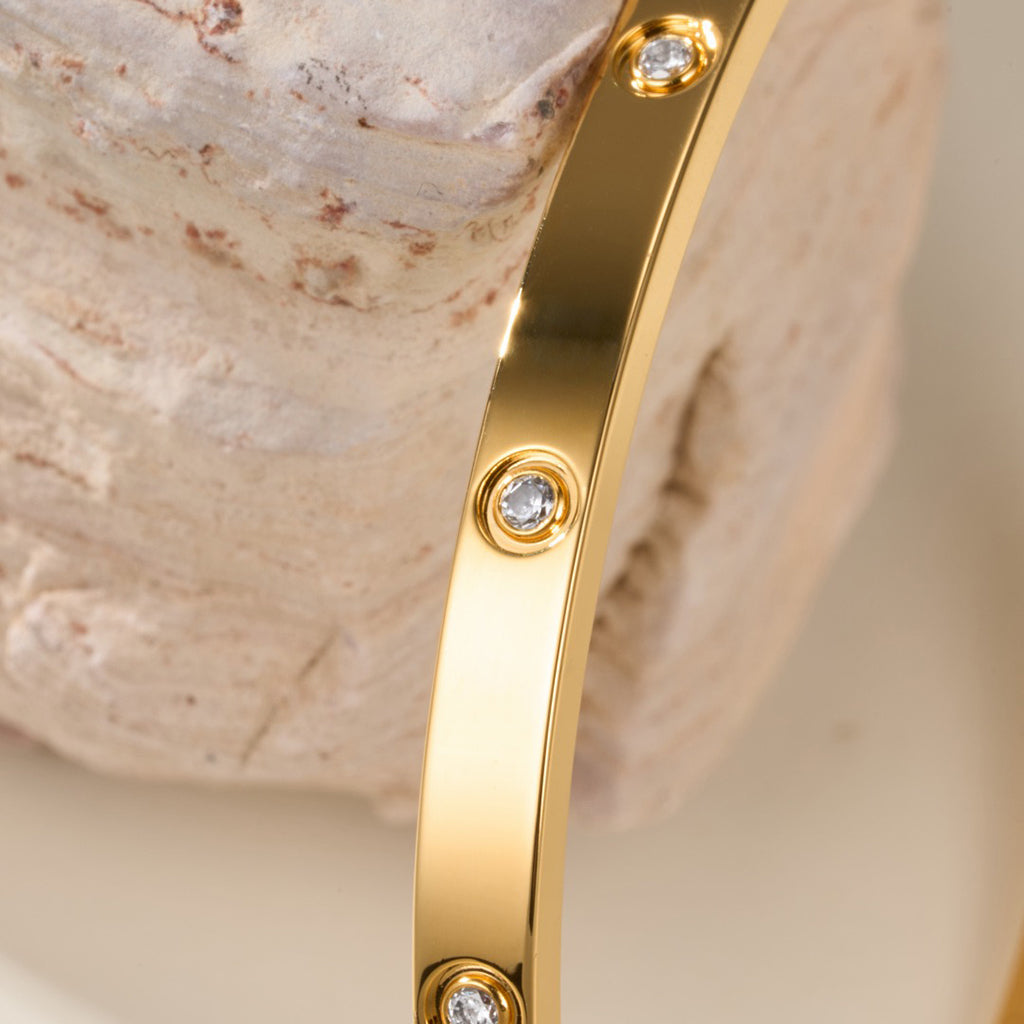 [Stellar Jewelry]LOVE BRACELET 3.65MM 10 DIAMONDS