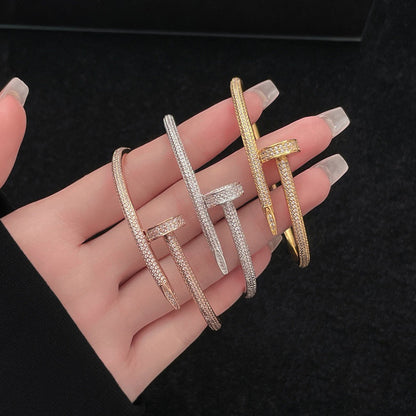 [Stellar Jewelry]JUSTE BRACELET 3.5MM ALL DIAMONDS