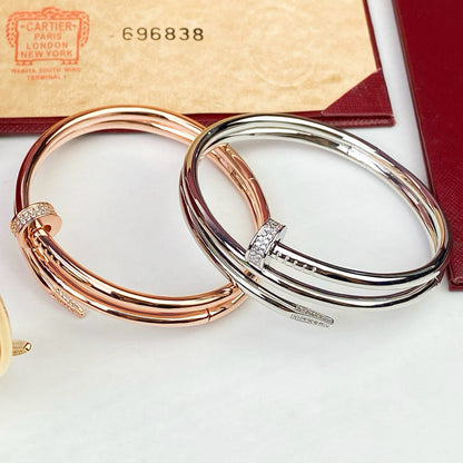 [Stellar Jewelry]JUSTE BRACELET 3.5MM DOUBLE ROW DIAMOND