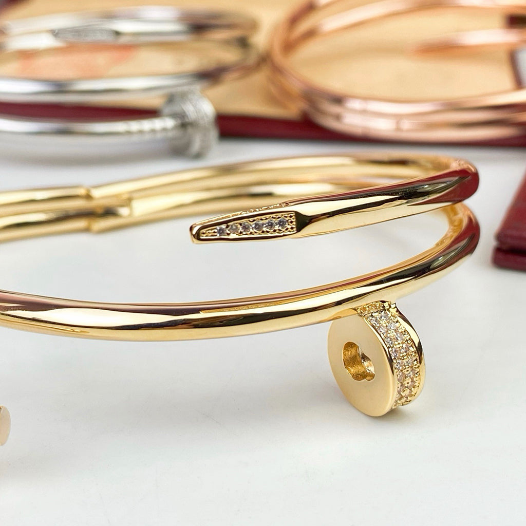 [Stellar Jewelry]JUSTE BRACELET 3.5MM DOUBLE ROW DIAMOND