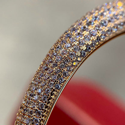 [Stellar Jewelry]PANTHERE HALF DIAMOND OPEN BRACELET