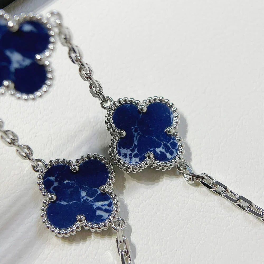 [Stellar Jewelry]CLOVER 5 MOTIF PIETERSITE BRACELET COLLECTION