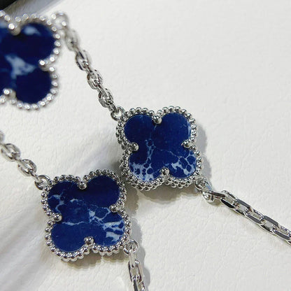 [Stellar Jewelry]CLOVER 5 MOTIF PIETERSITE BRACELET COLLECTION