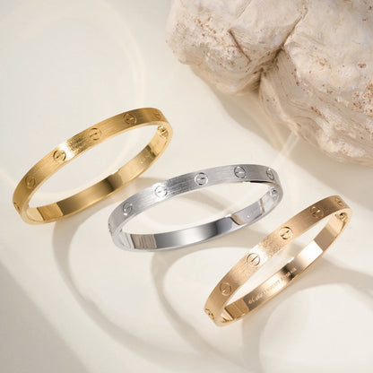[Stellar Jewelry]LOVE BRACELET 6.1MM BRUSHED