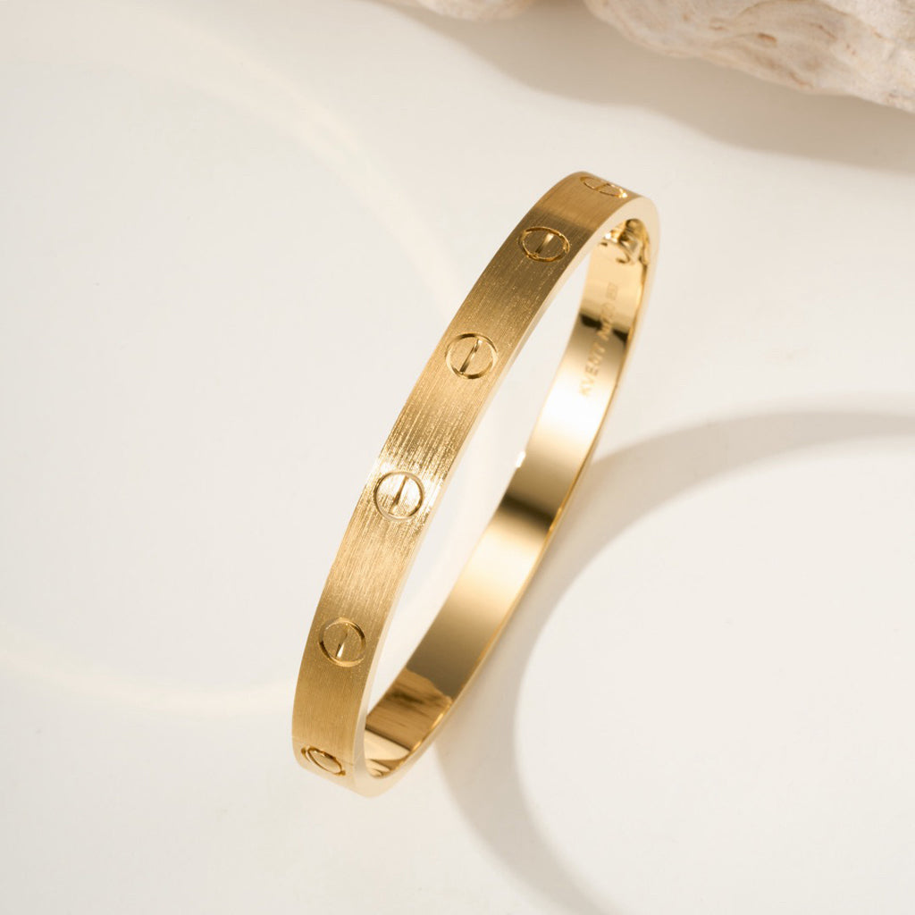 [Stellar Jewelry]LOVE BRACELET 6.1MM BRUSHED