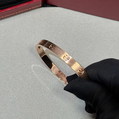 [Stellar Jewelry]LOVE BRACELET 6.1MM BRUSHED