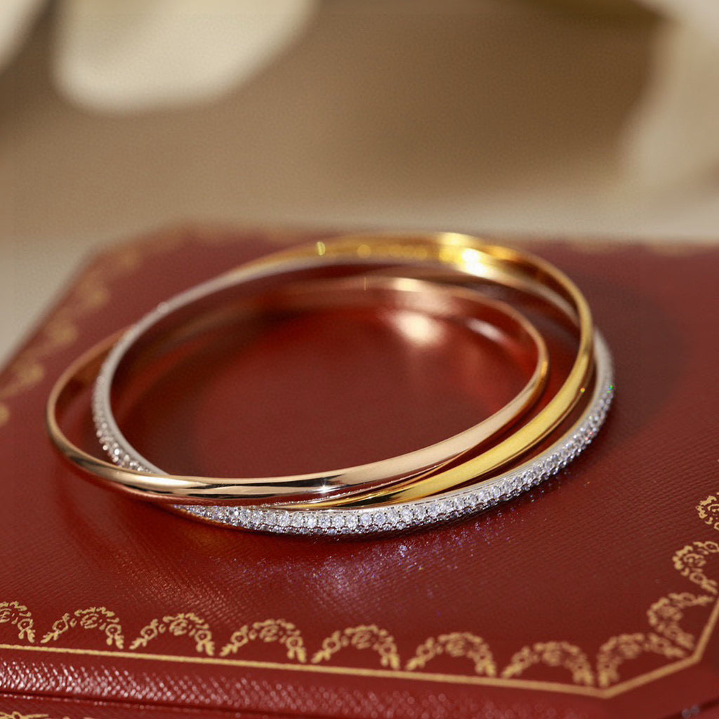 [Stellar Jewelry]TRINITY 2.8MM SMALL BRACELET