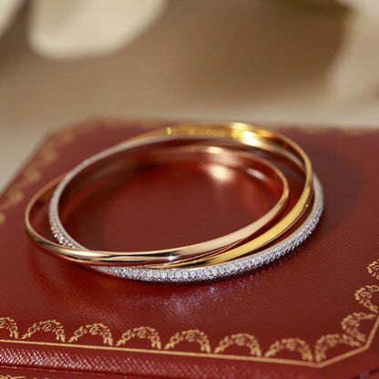 [Stellar Jewelry]TRINITY 2.8MM SMALL BRACELET