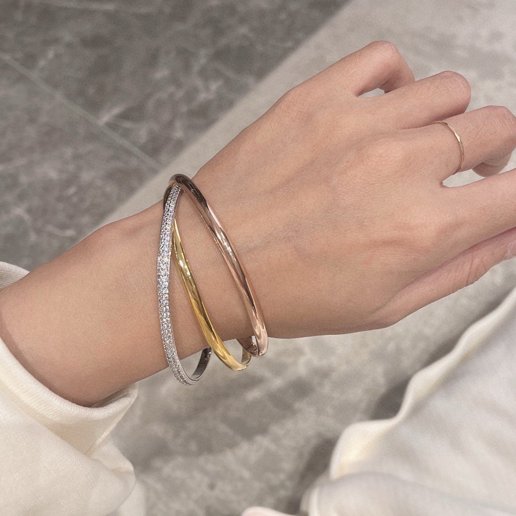 [Stellar Jewelry]TRINITY 2.8MM SMALL BRACELET