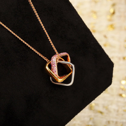 [Stellar Jewelry]TRINITY CUSHION NECKLACE COLLECTION