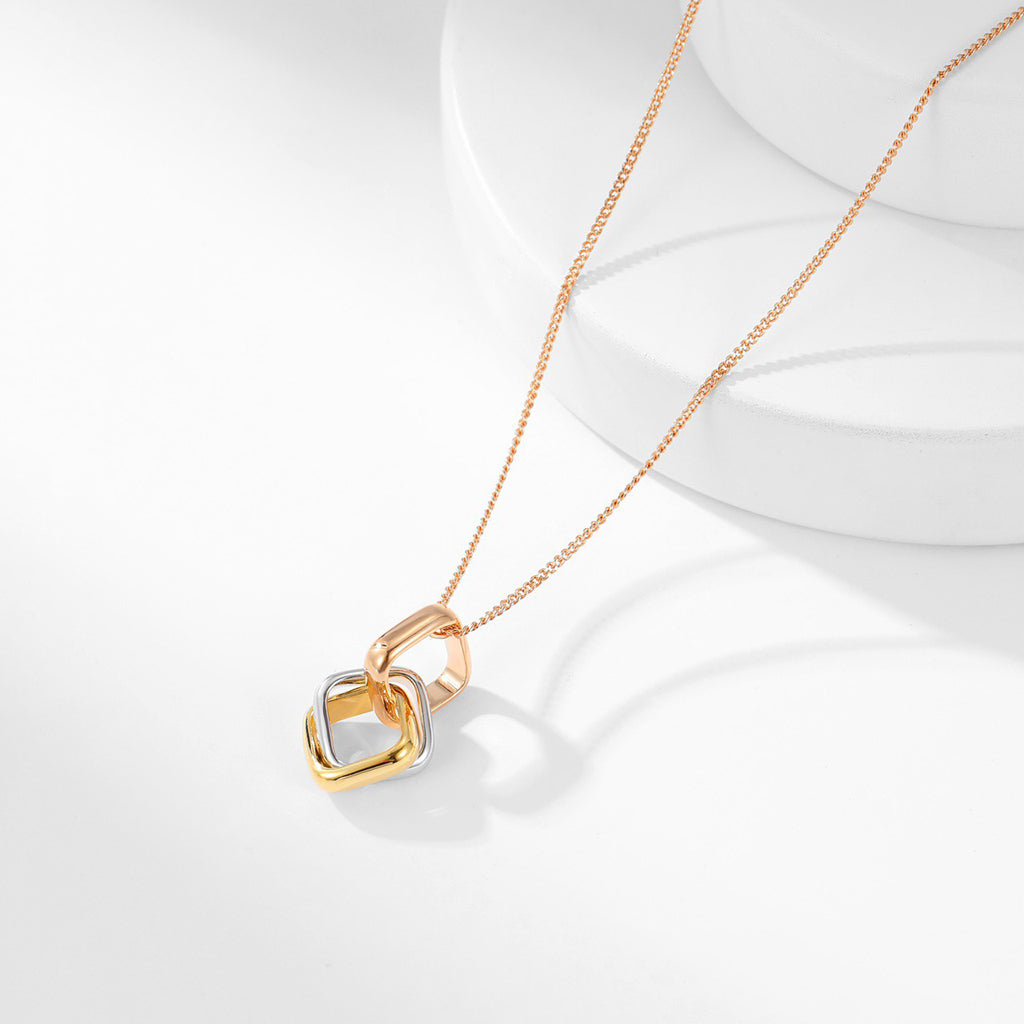 [Stellar Jewelry]TRINITY CUSHION NECKLACE COLLECTION