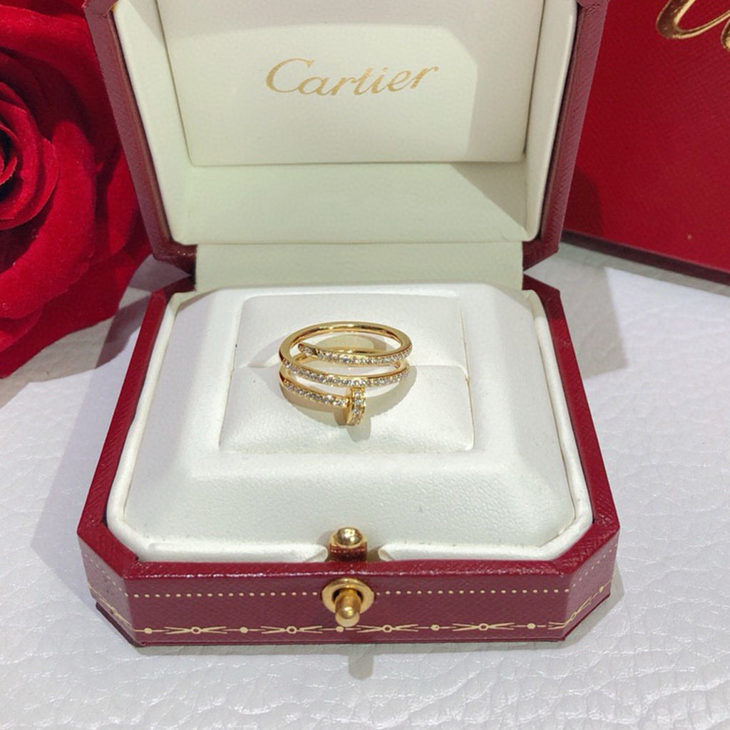 [Stellar Jewelry]JUSTE RING 4.8MM FULL DIAMOND