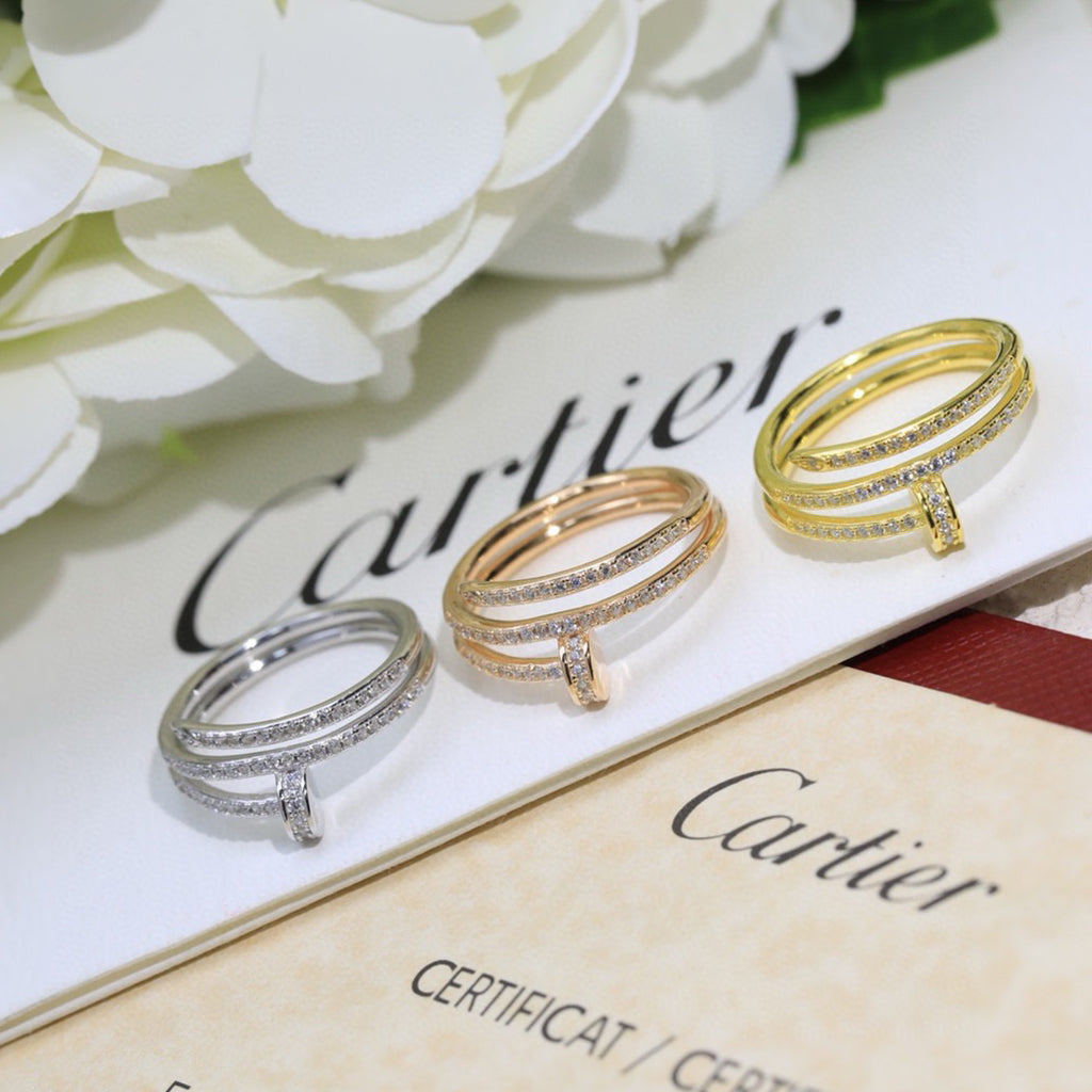 [Stellar Jewelry]JUSTE RING 4.8MM FULL DIAMOND