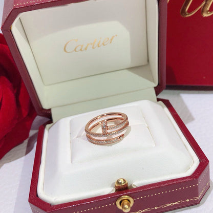 [Stellar Jewelry]JUSTE RING 4.8MM FULL DIAMOND