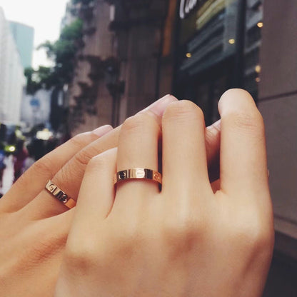 [Stellar Jewelry]LOVE RING 3.6 MM NO DIAMOND
