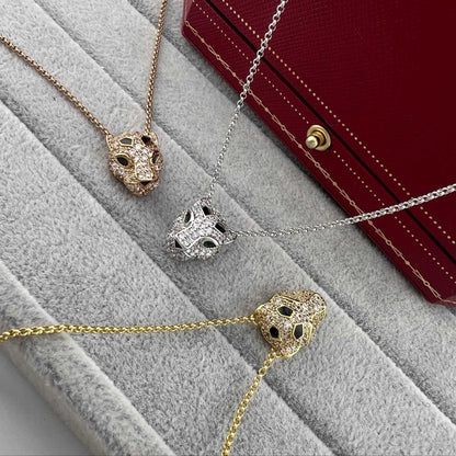 [Stellar Jewelry]PANTHERE FULL DIAMOND NECKLACE