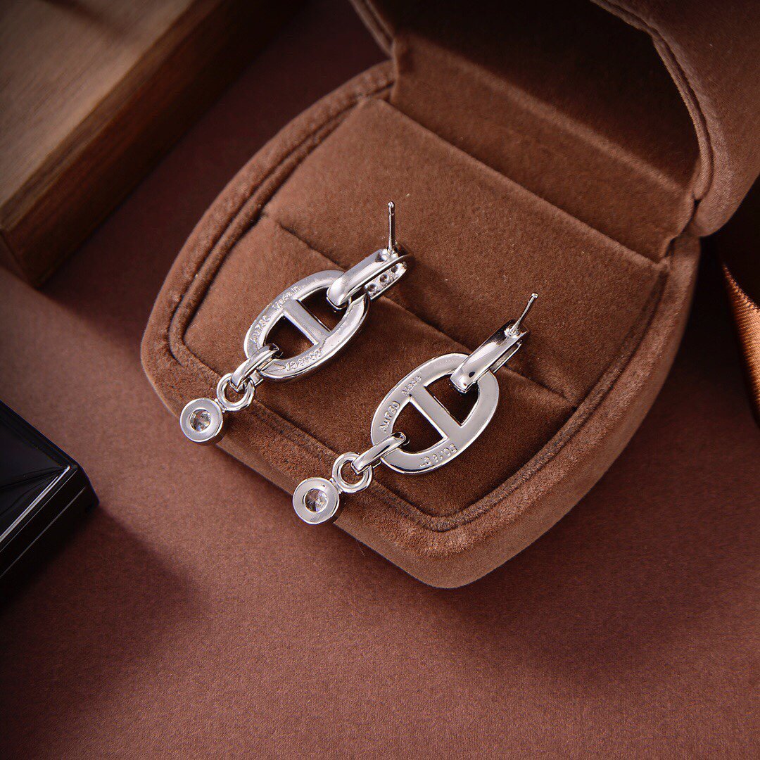 [Stellar Jewelry]HM CHAINE DIAMOND EARRINGS