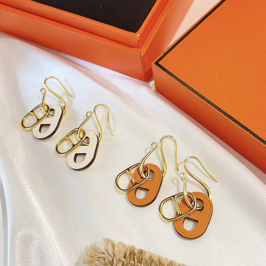 [Stellar Jewelry]HM O'MAILLON GOLD EARRINGS