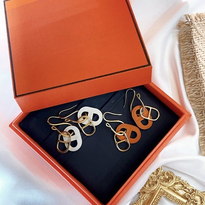 [Stellar Jewelry]HM O'MAILLON GOLD EARRINGS