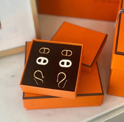 [Stellar Jewelry]HM O'MAILLON GOLD EARRINGS