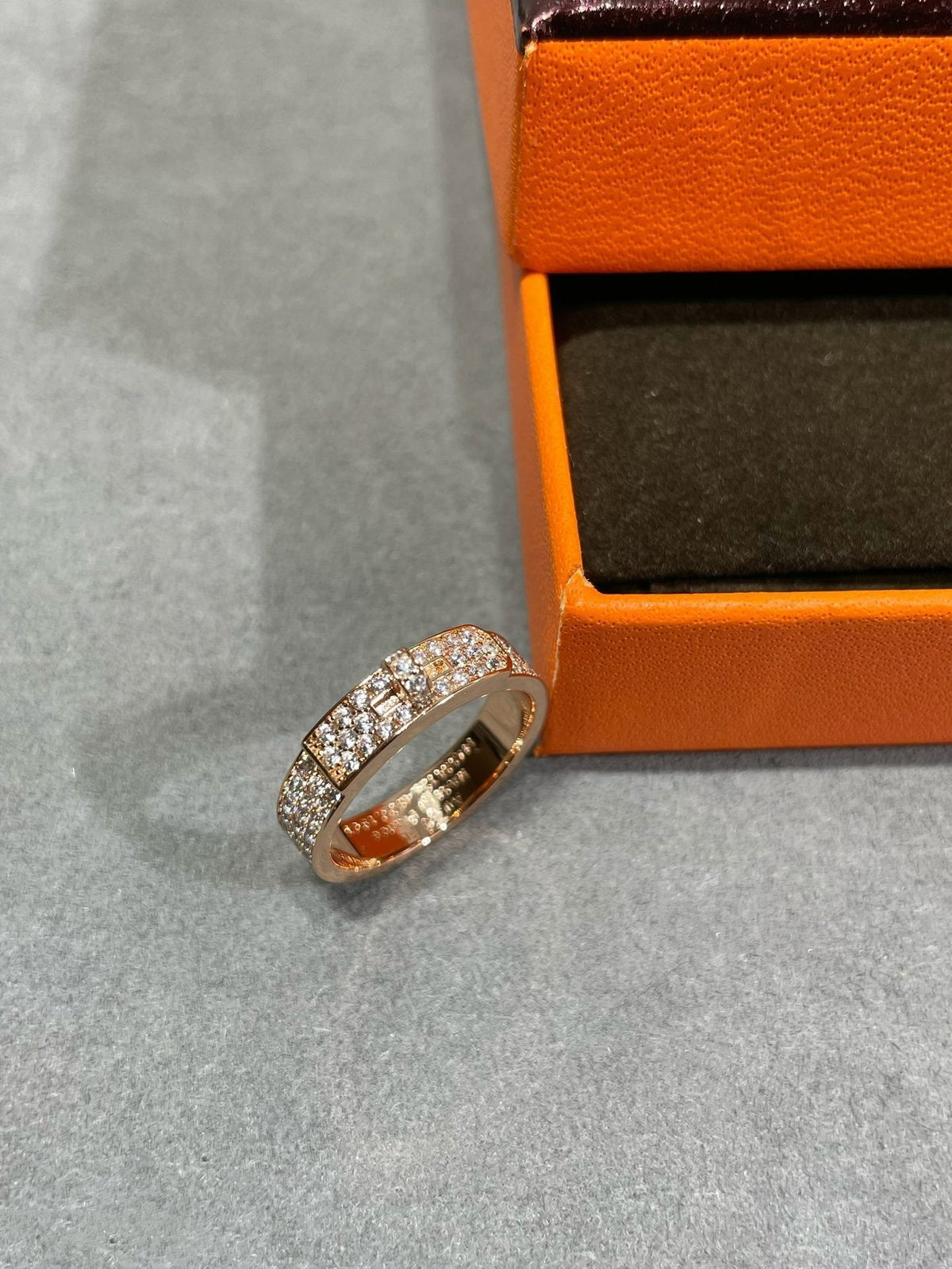 [Stellar Jewelry]KELLY PINK GOLD DIAMOND RING