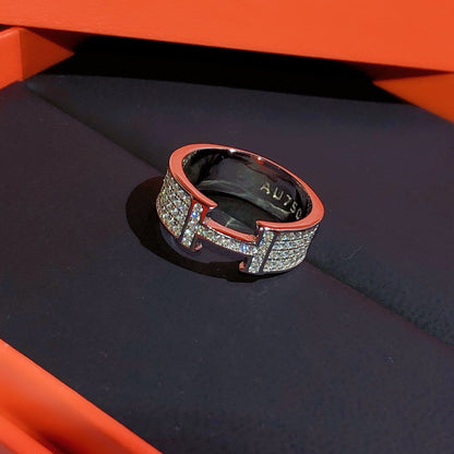 [Stellar Jewelry]H RING FULL DIAMOND