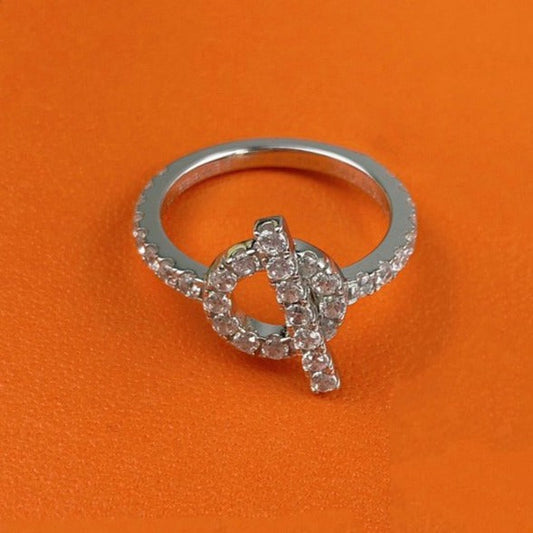 [Stellar Jewelry]ECHAPPEE RING SILVER DIAMOND