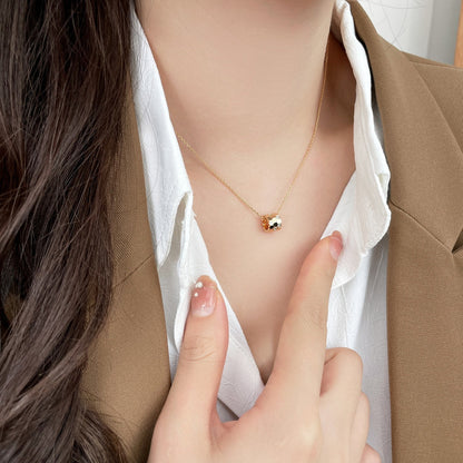 [Stellar Jewelry]BEE MINI PEDANT DIAMOND NECKLACE