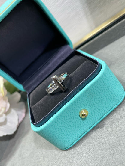 [Stellar jewels]T1 WIDE 4.5MM DIAMOND RING