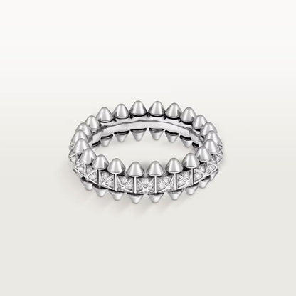 [Stellar Jewelry]CLASH 6.4MM SMALL FULL DIAMOND RING