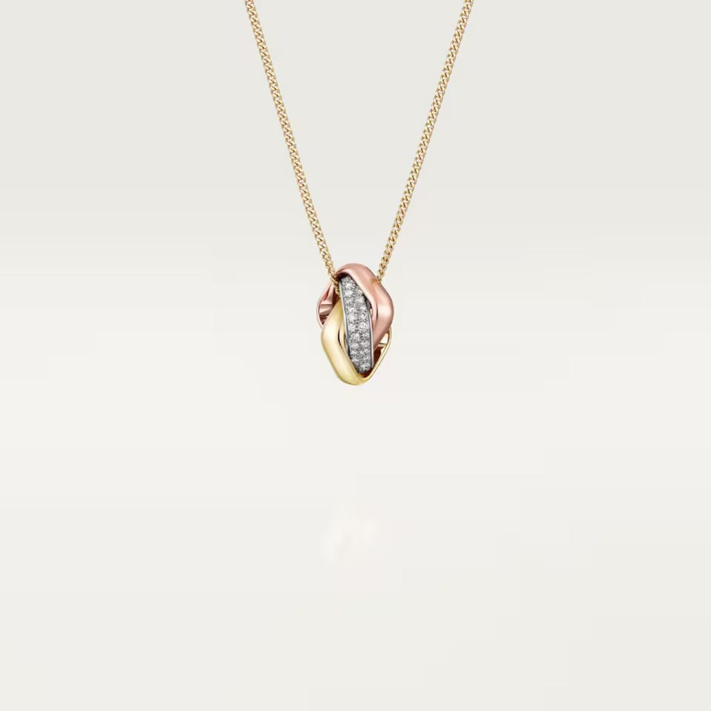 [Stellar Jewelry]TRINITY CUSHION NECKLACE COLLECTION