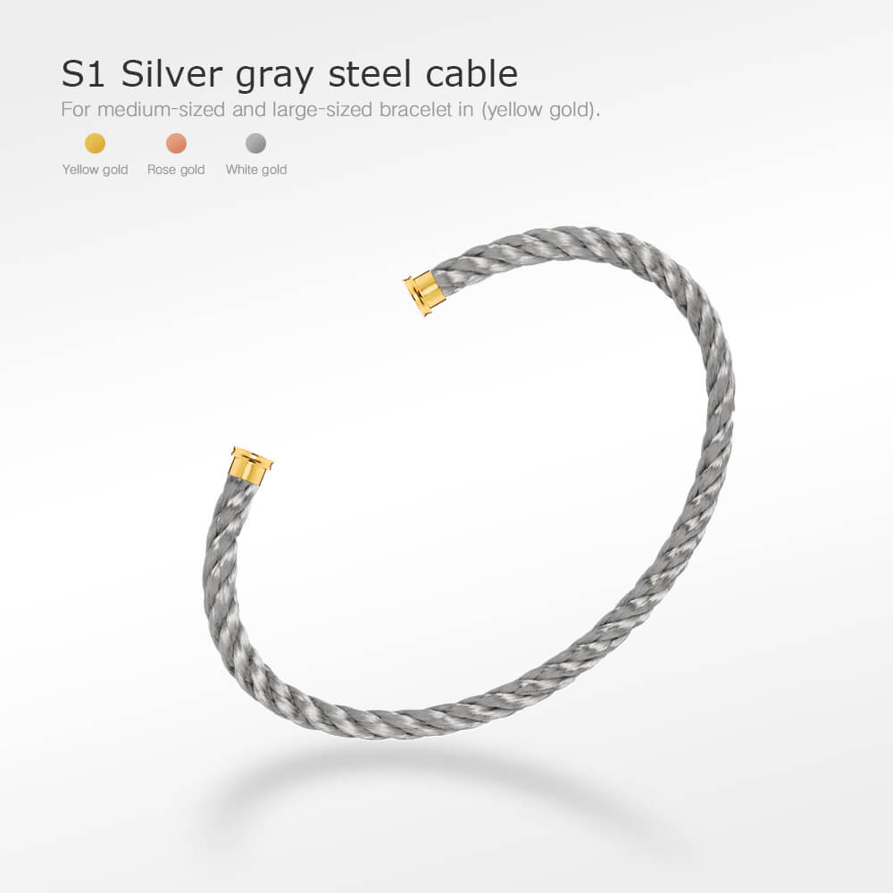 [Stellar Jewelry]FORCE SERIES BRACELET CABLES 50 CHOICES (DIY SELECTION)