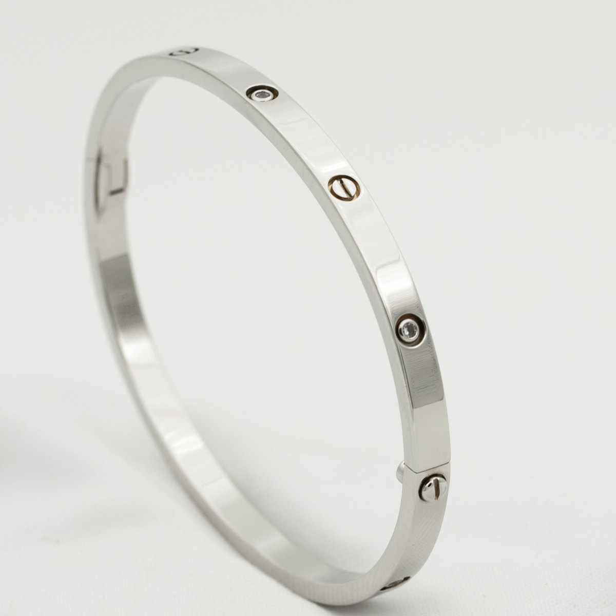 [Stellar Jewelry]LOVE BRACELET 3.65MM 6 DIAMONDS
