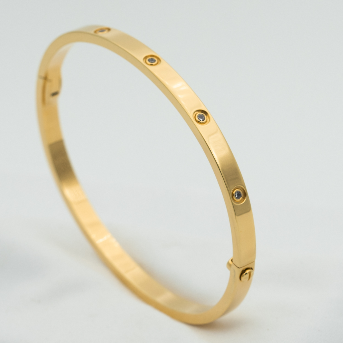 [Stellar Jewelry]LOVE BRACELET 3.65MM 10 DIAMONDS