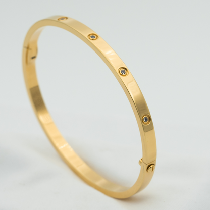 [Stellar Jewelry]LOVE BRACELET 3.65MM 10 DIAMONDS