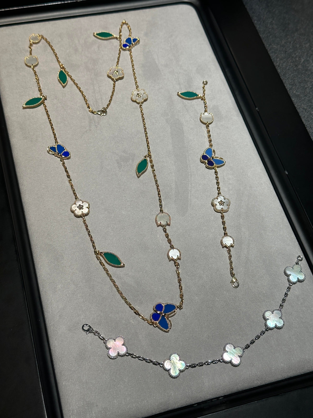 [Stellar Jewelry] 26 NEW CLOVER 15 MOTIFS LUCKY NECKLACE
