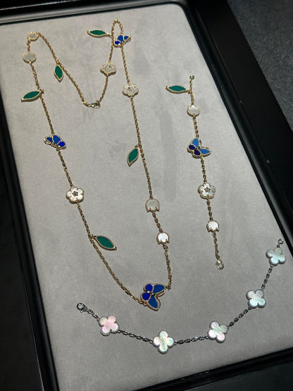 [Stellar Jewelry] 26 NEW CLOVER 15 MOTIFS LUCKY NECKLACE