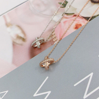 [Stellar Jewelry]JEUX DE DIAMOND NECKLACE