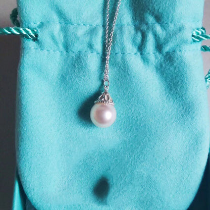 [Stellar jewels]PEARL PENDANT GATSBY ZIEGFELD PEARL SILVER NECKLACE