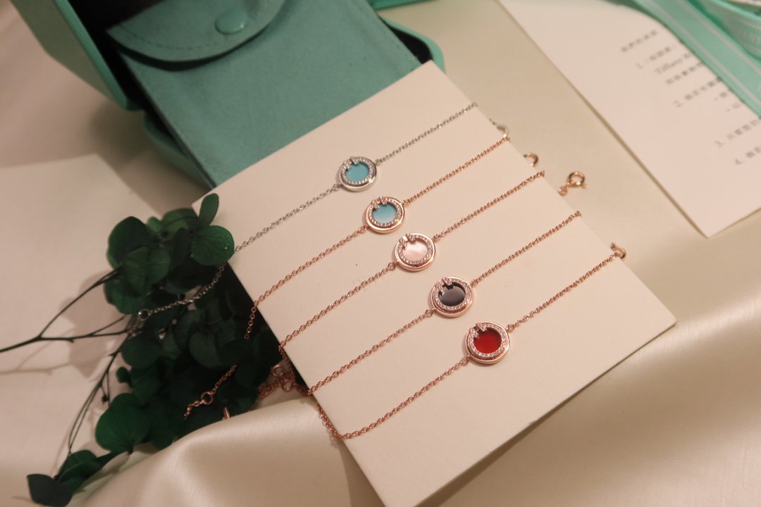 [Stellar jewels]DIAMOND CIRCLE PINK GOLD BRACELET