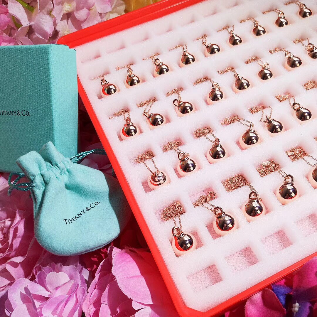 [Stellar jewels]HARDWEAR PENDENTIF BALL ROSE NECKLACE