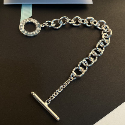 [Stellar jewels]TOGGLE TAG BRACELET SILVER