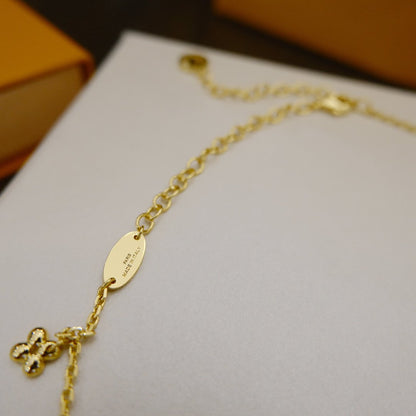 [Stellar Jewelry]BLOOMING SUPPLE NECKLACE BRASS